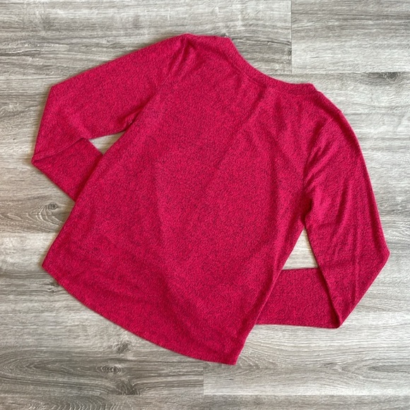 By & By red front knot sweater - Picture 2 of 4